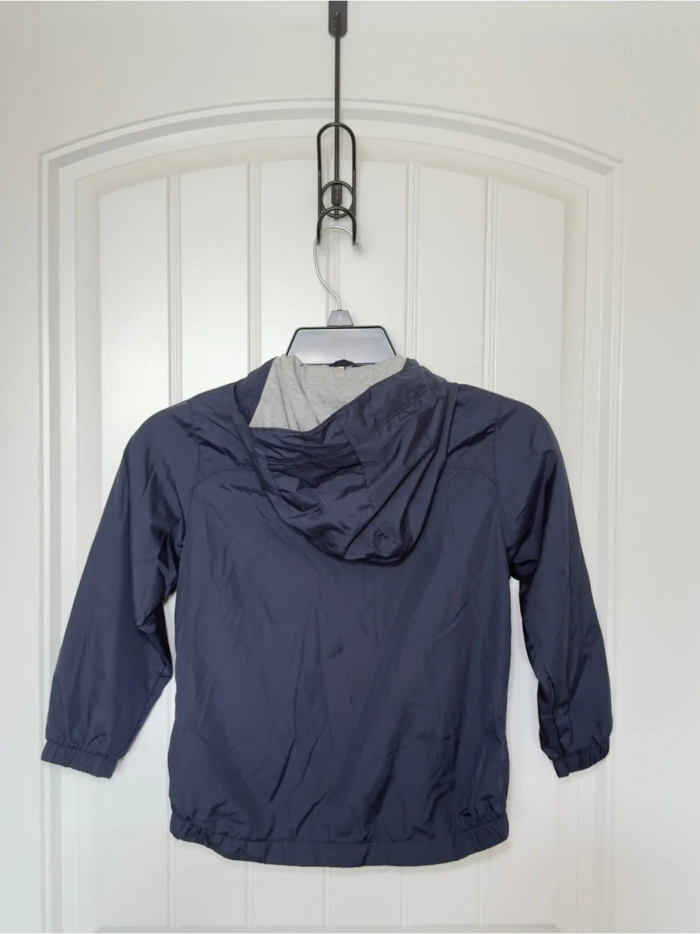 Baby Gap Size 5  Navy Jersey Lined Windbreaker Jacket Full Zip